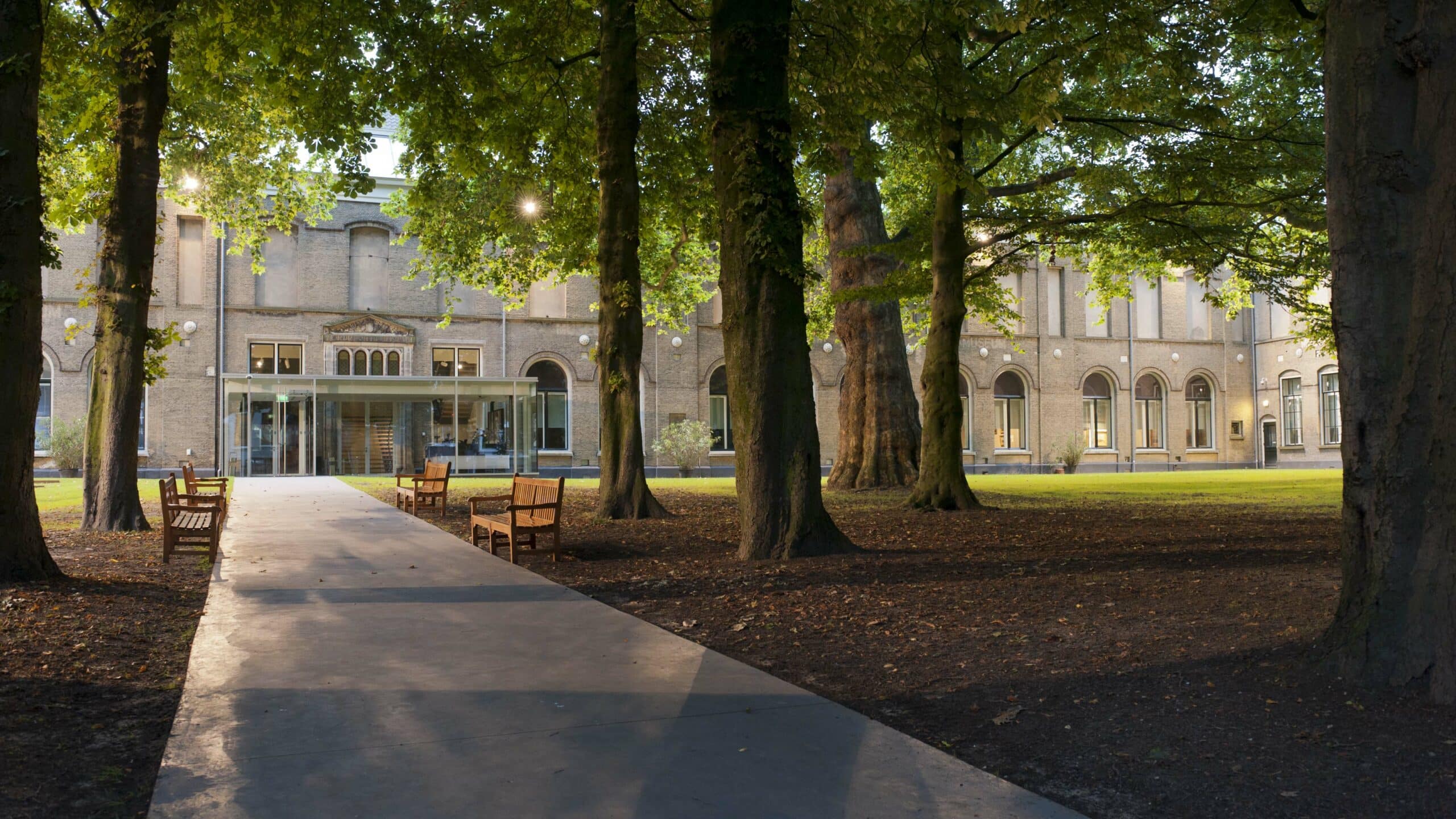 Tuin van het Dordrechts Museum